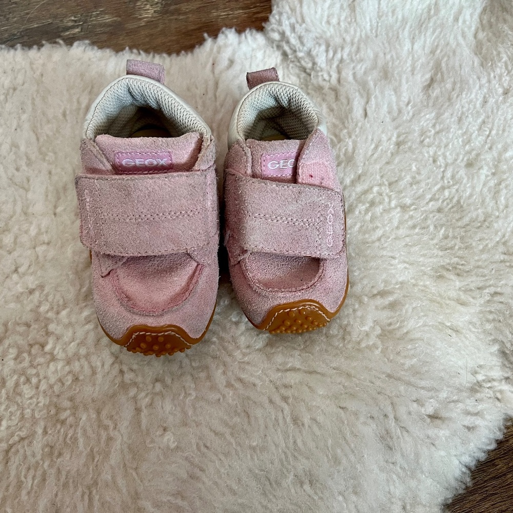 Geox blush pink. 3 ½ Baby.